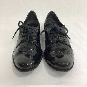 Pour La Victoire Black Patent Leather Loafers